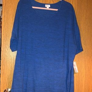 Brand New LuLaRoe Irma with Tag XL Blue
